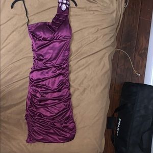 Sexy Purple Cocktail Dress. Size Small